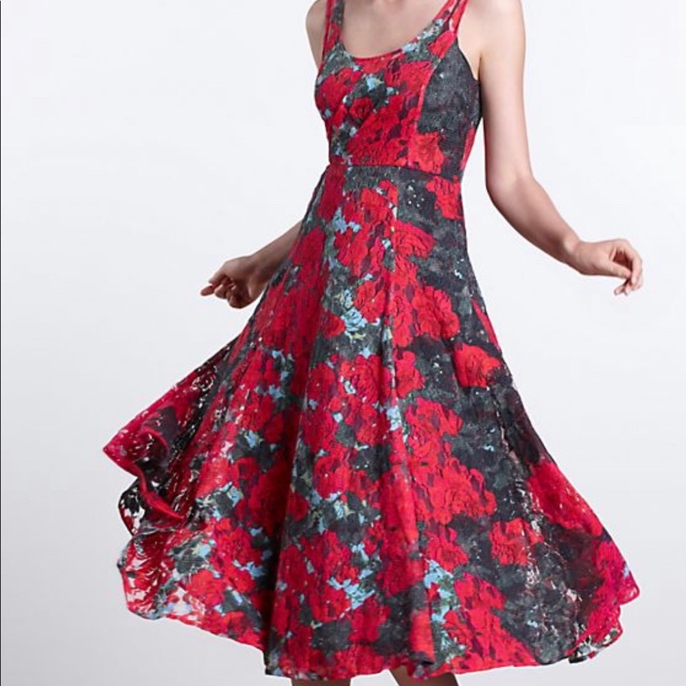 Anthropologie Noisette Lace Dress by Tracey Reese